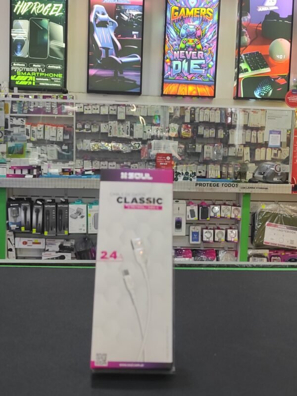 Cable USB Tipo C Soul Classic 2.4A 2m