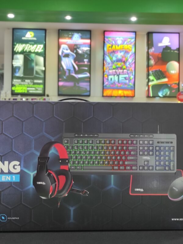 Kit Soul Gaming 4 en 1