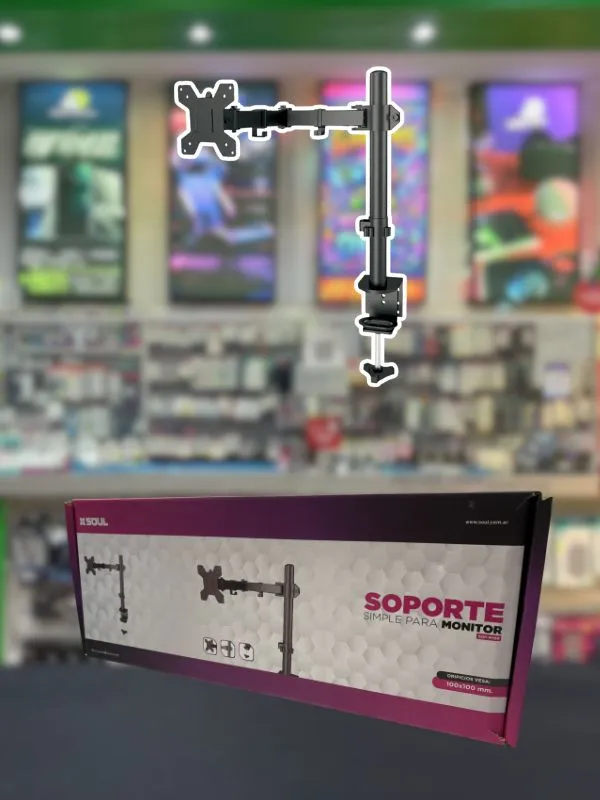 Soporte Soul para Monitor 13" a 27" SOP-M100