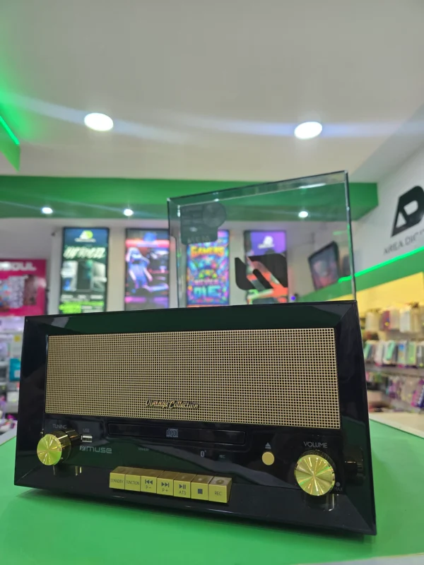 Parlante tocadiscos reproductor de cd muse mt-110 BT