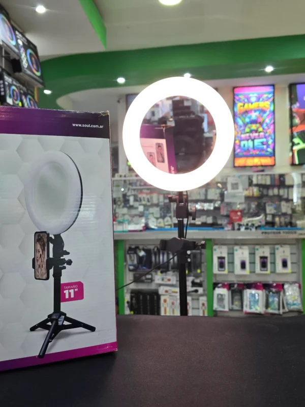 Aro de Luz 11'' con Espejo Soul + Trípode 2m