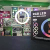 Aro de Luz 12'' - Iluminación profesional con luz fría, cálida, neutra y RGB + Trípode 2m