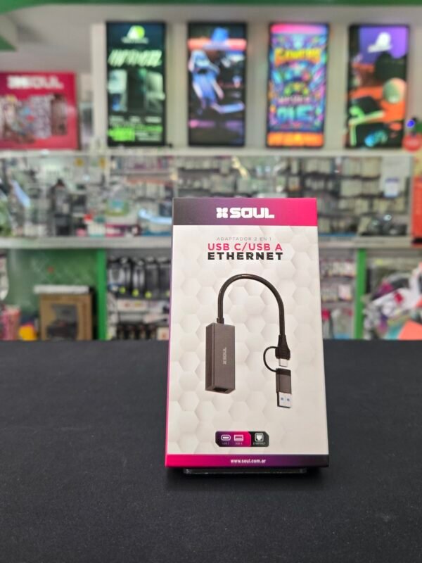 Adaptador Soul Usb c a Ethernet