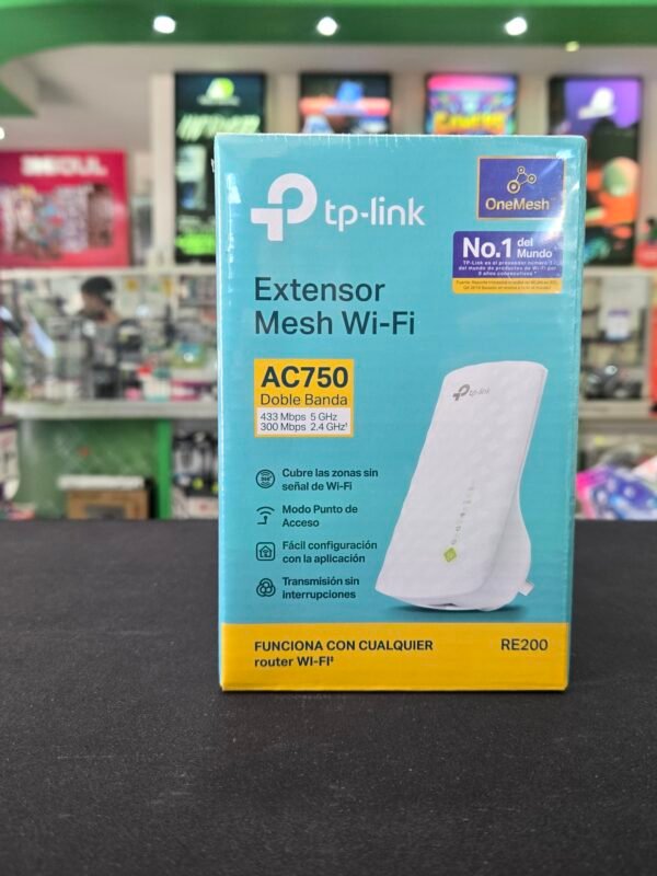 Extensor Mesh Wi-Fi Tp- Link AC750 Doble Banda
