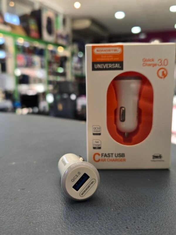 Base de Carga Auto USB Somostel QC3.0