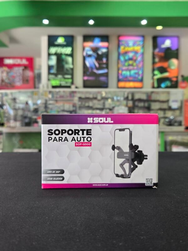 Soporte para auto soul toma de aire SOP-Q500