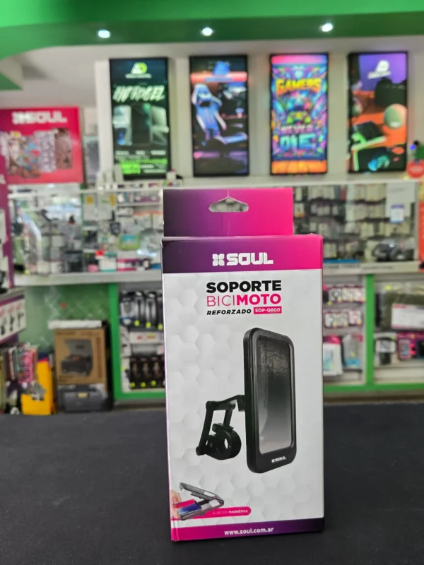 Soporte para Bicicleta/ Moto Soul Sop Q800