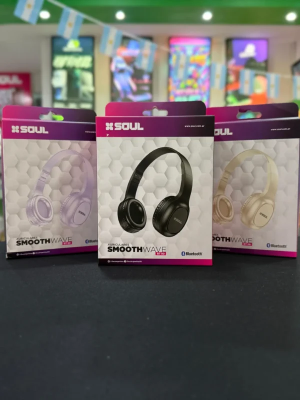 Auriculares Inalámbricos Soul Smooth Wave BT50