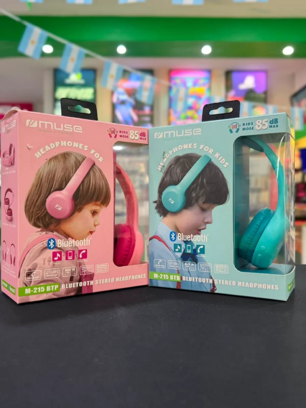Auriculares Inalámbricos Muse Kids M-215BTB