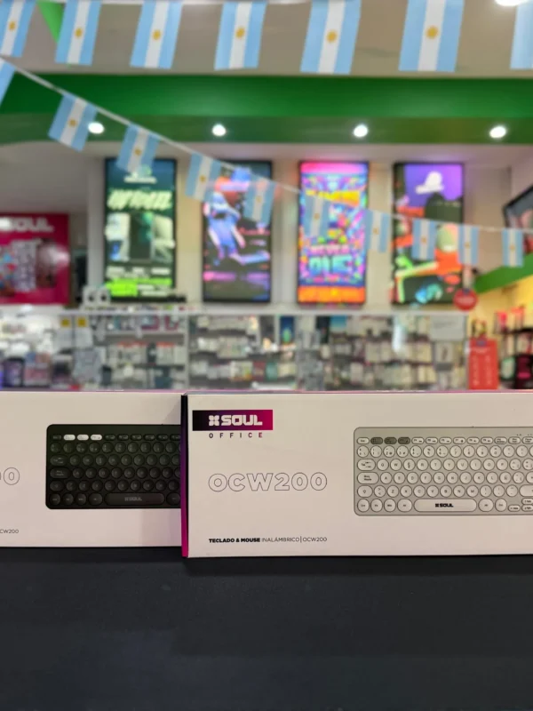Kit Teclado + Mouse Inalámbricos Soul OCW 200