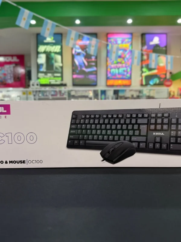 Kit Teclado + Mouse Inalámbricos Soul OC100