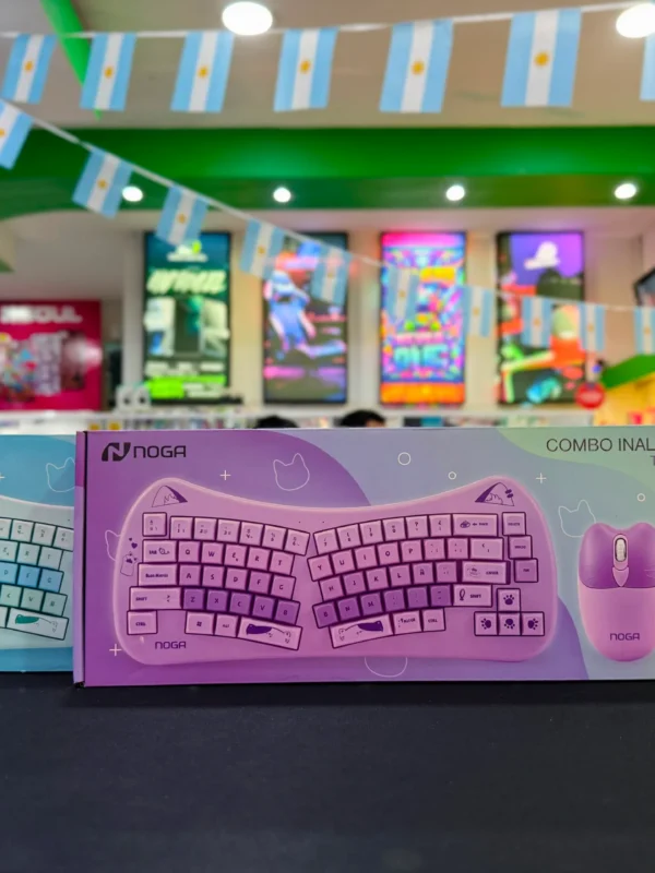 Kit Teclado + Mouse Inalámbricos Noga NKB 6606