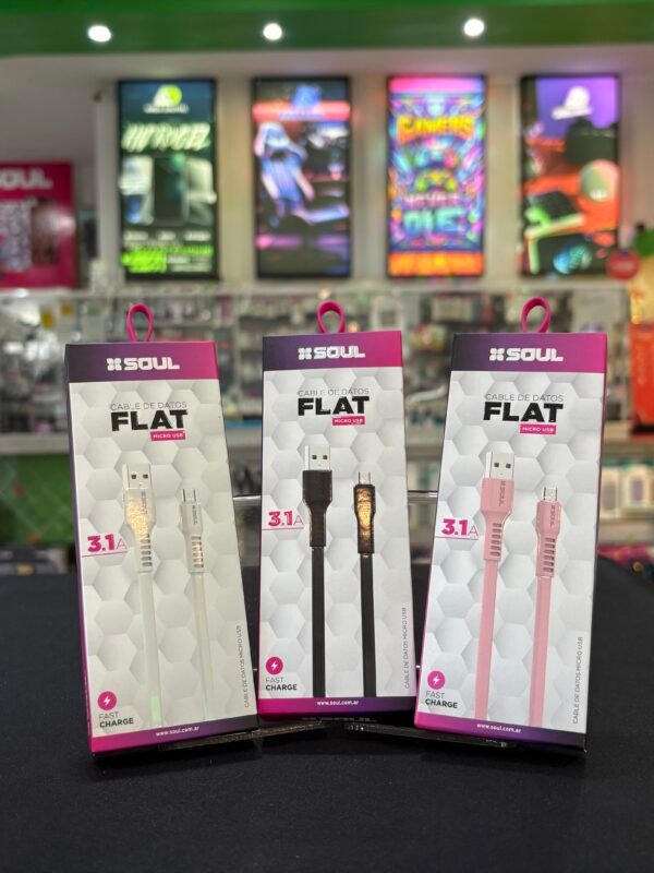 Cable USB V8 Soul Flat