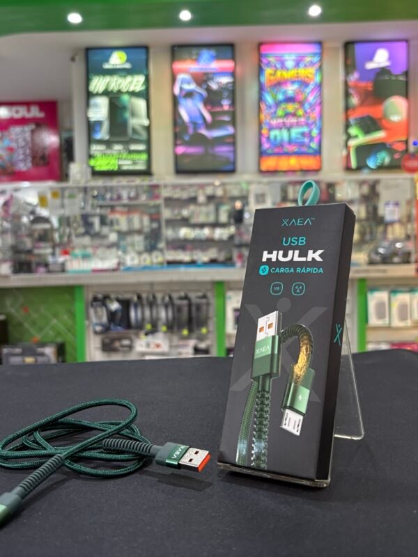 Cable USB V8 XAEA Hulk 4.4A