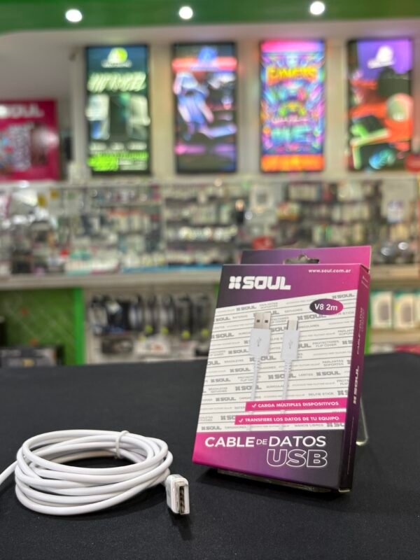 Cable USB V8 Soul 2m