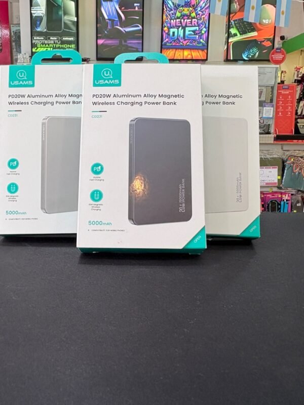 Powerbank Magnetico 5000 mAh Usams PD 20w
