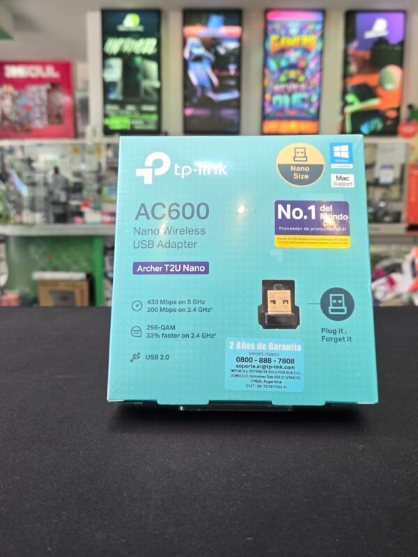 Adaptador Wi-Fi TP-Link AC600 Archer T2UB Nano