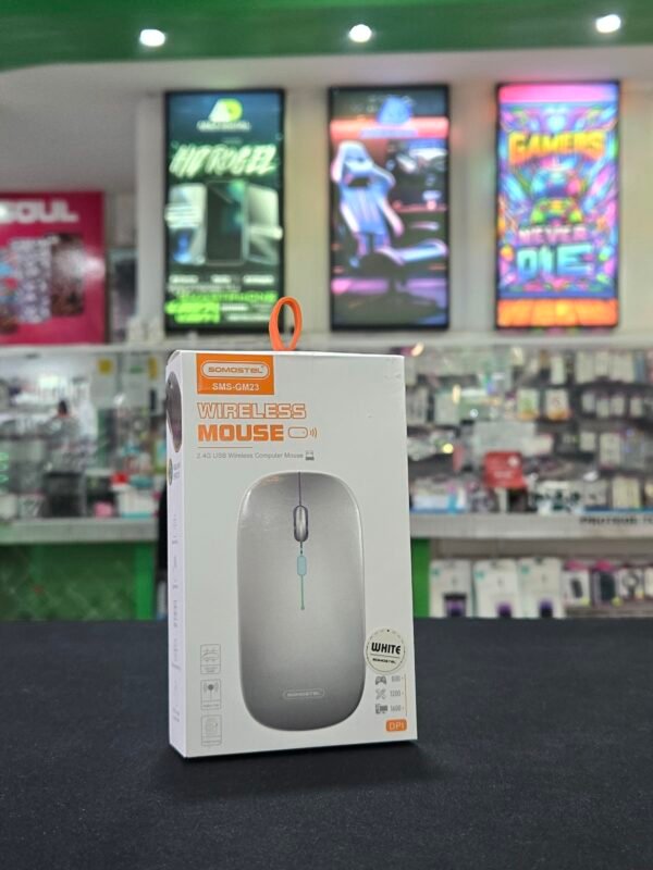 Mouse Inalámbrico Somostel SMS-GM23 Recargable