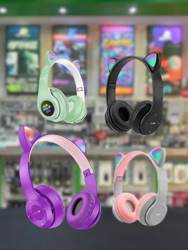 Auriculares vincha Inalámbricos Cat Ear