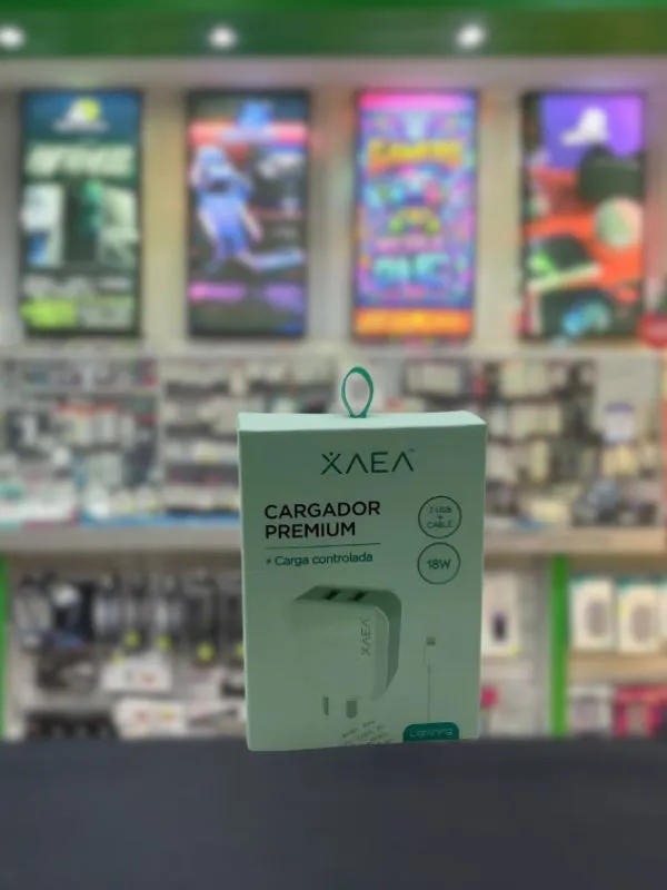 Cargador iPhone XAEA con cable USB/ lightning 18W