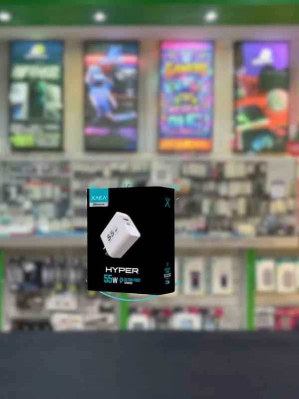 Cargador XAEA Hyper 55W USB + Tipo C