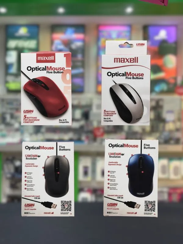 Mouse Maxell Five Button