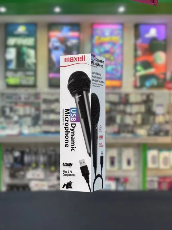 Micrófono usb Maxell Dynamic