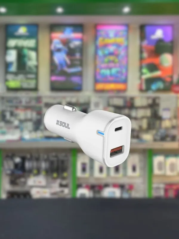 Cargador Auto Micro USB Soul USB-PD 20W