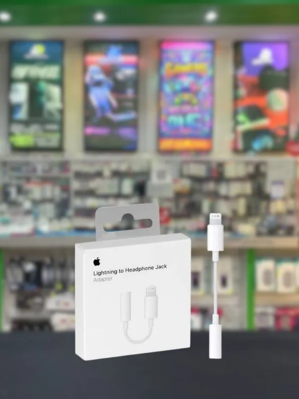 Adaptador Lightning a Jack 3.5 Hembra Apple Réplica