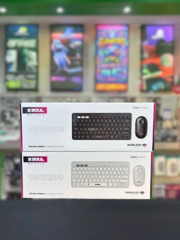 Kit Teclado + Mouse Inalámbricos Soul OCW 201