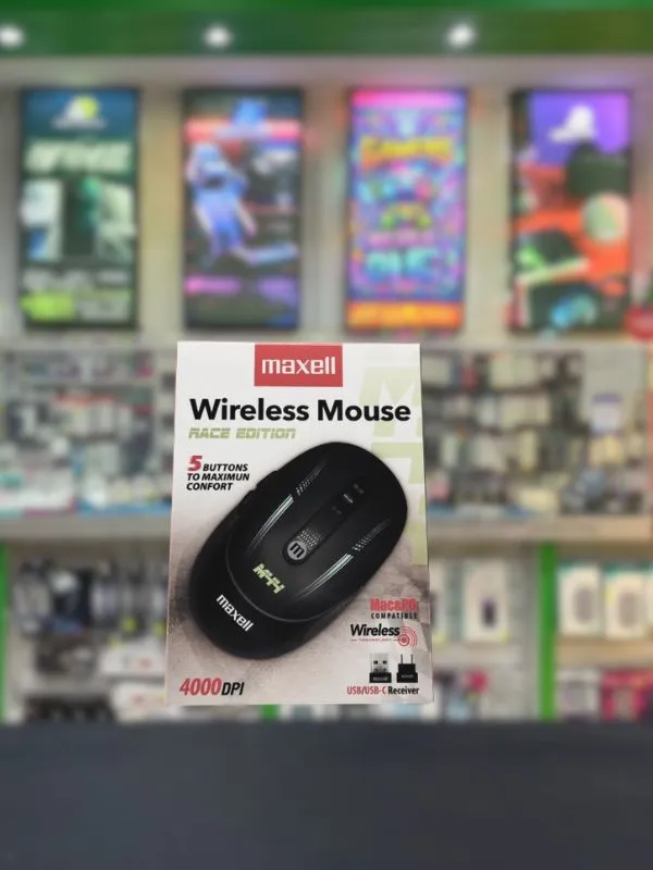 Mouse Inalámbrico Maxell Race Edition M44