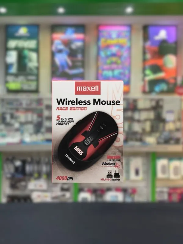 Mouse Inalámbrico Maxell Race Edition M55