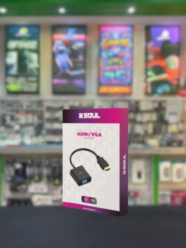 Adaptador Soul hdmi / vga con audio