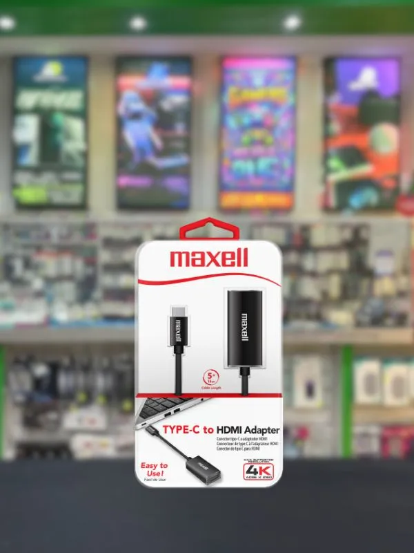 Adaptador USB-C a HDMI Maxell 4K