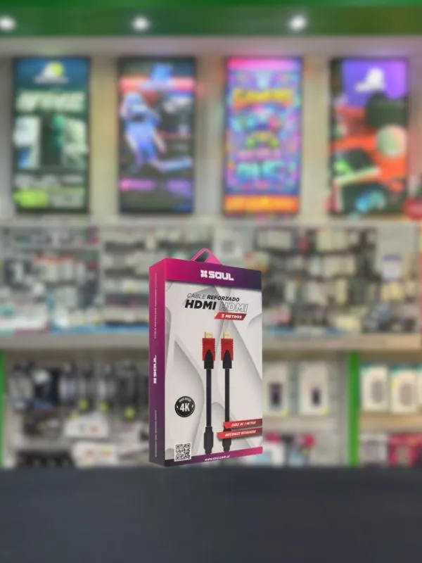 Cable Reforzado HDMI Soul 3 Metros
