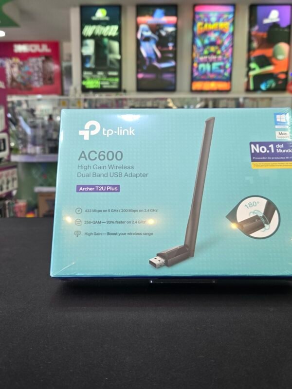 Adaptador Wi-Fi TP-Link AC600 Archer T2U Plus