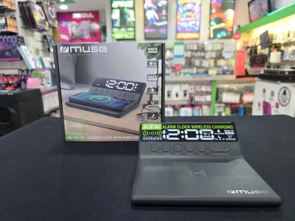 Alarma - reloj MUSE M168 - wireless charging