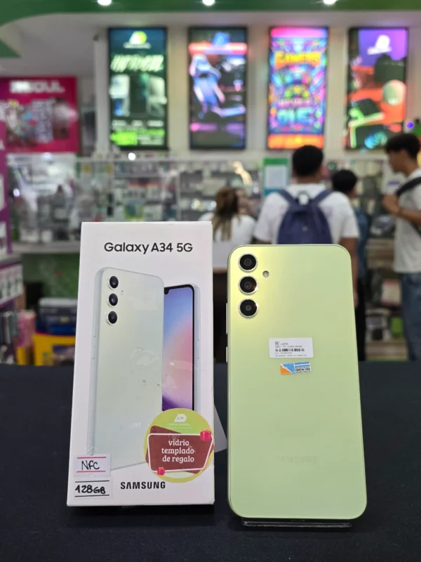 Celular Samsung Galaxy A34 5G 6RAM 128GB