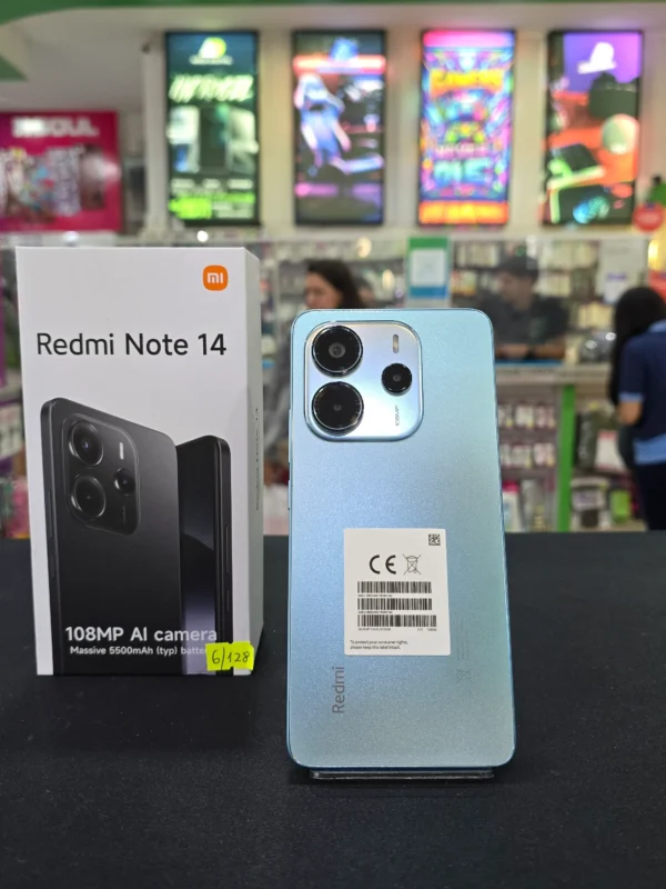 Celular Xiaomi Redmi Note 14 6RAM 128GB