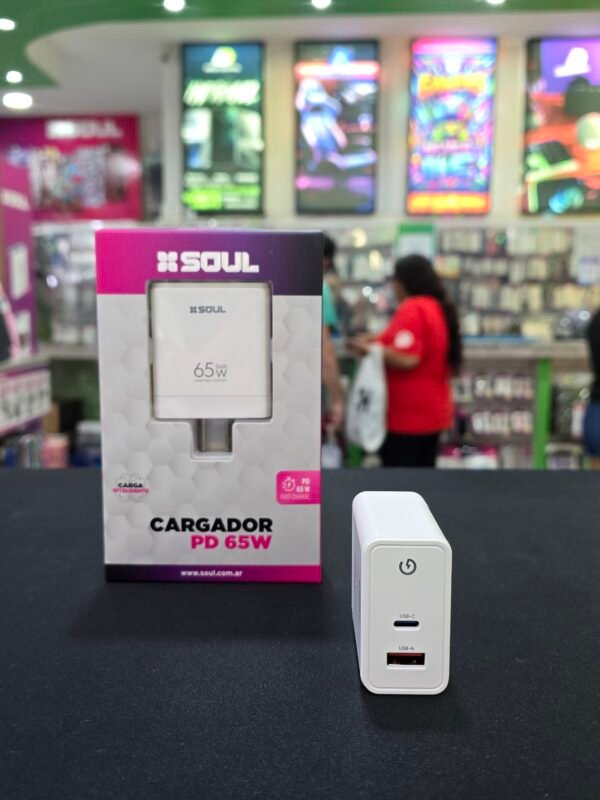 Base de carga tipo C PD65W SOUL