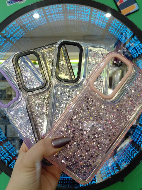 Funda Samsung A17 con Brillos Reforzada