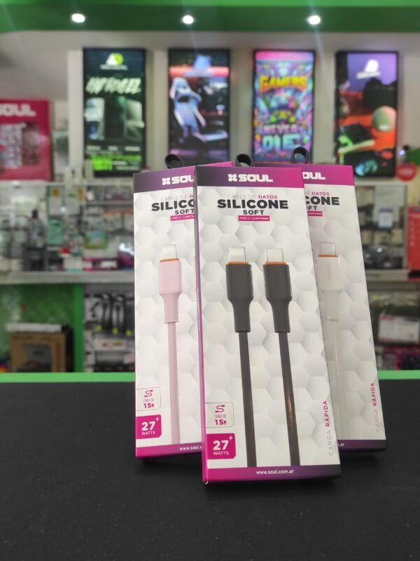 Cable C a Lightning Soul Silicone Soft