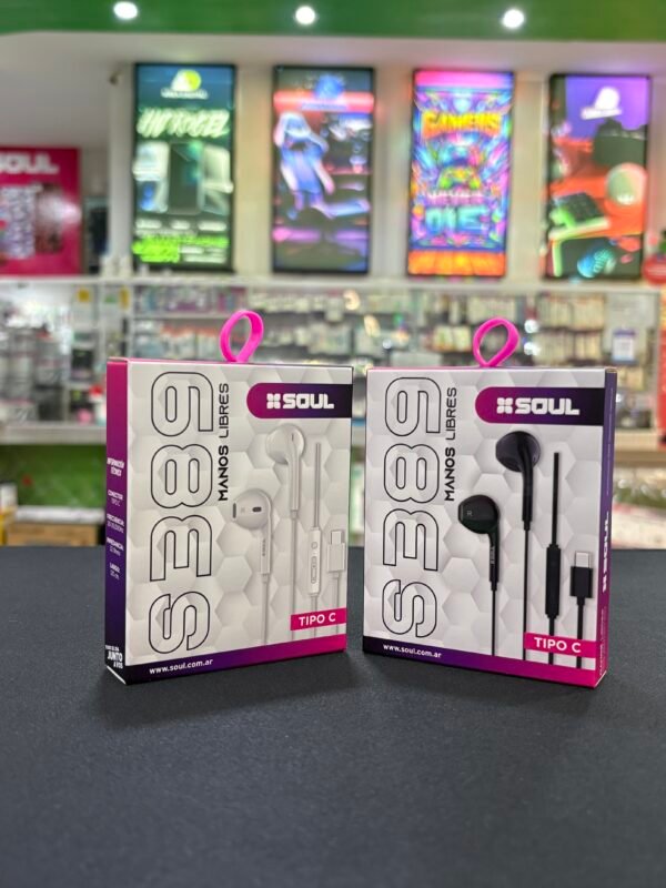Auriculares Soul s389 Tipo c