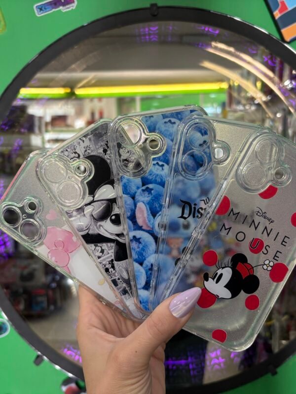 Funda Iphone 17 transparente con Personajes