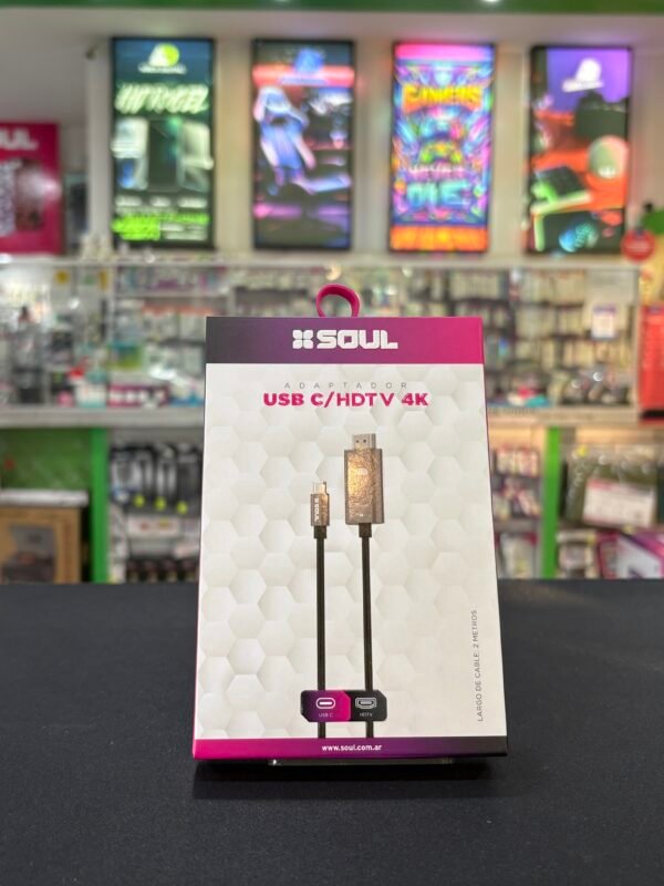 Adaptador Soul USB-C a HDTV 4K