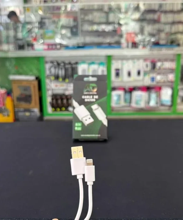 Cable Area Digital USB a Lightning | Conexión Segura iPhone/iPad | 3.1A