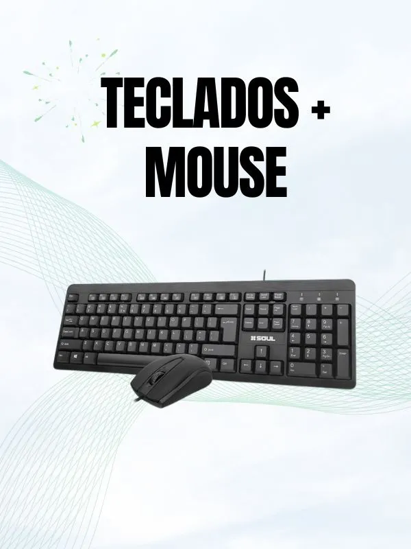 Kit Mouse + Teclado Inalambrico / Bluetooth Xaea Shadow Nexus