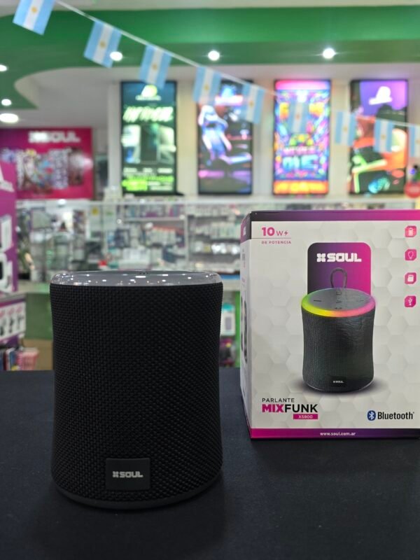 ​Parlante Soul Mixfunk XS800 - 10W Bluetooth