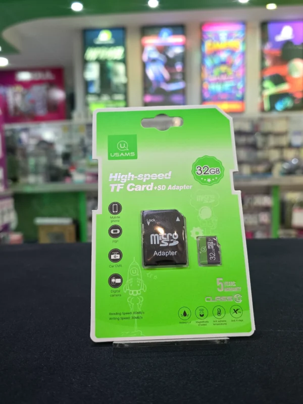 Tarjeta de Memoria MicroSDHC USAMS High Speed - 32GB