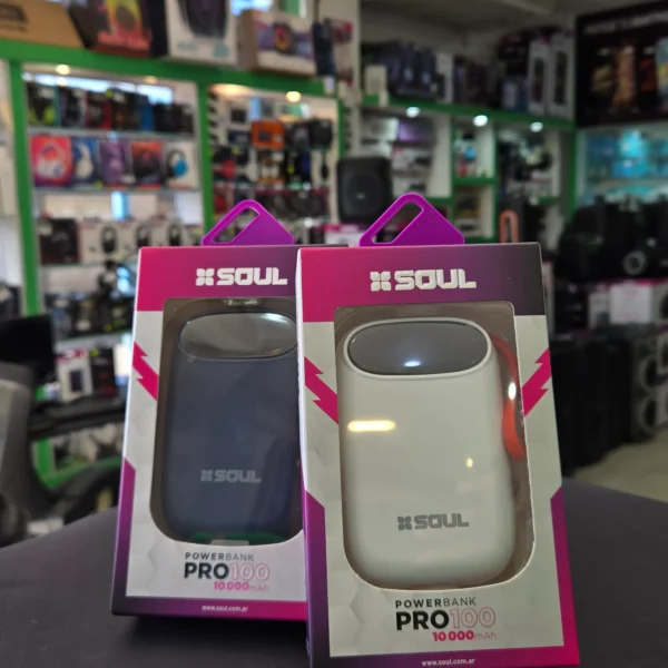 Power Bank Soul Pro100 | Cargador Portátil 10,000 mAh